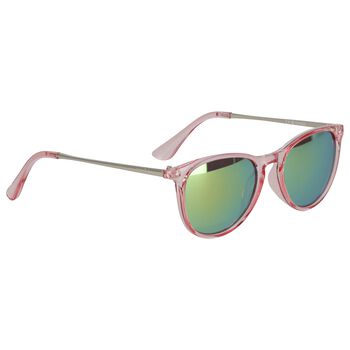 Girls Pink Aviator Sunglasses