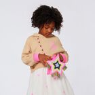 حقيبة بطبعة نجمة بالون الوردي للبنات, 1, hi-res