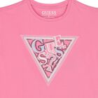 Girls Pink Logo T-Shirt, 3, hi-res