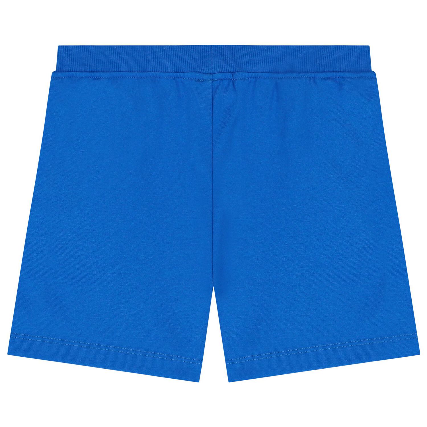 Blue Teddy Bear Logo Shorts Set, 1, hi-res