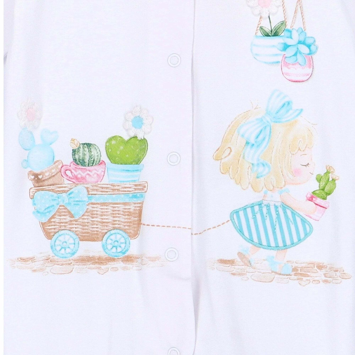 افرول كشكش باللون الابيض للبنات, 1, hi-res