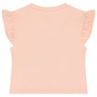 Girls Pink Logo Shorts Set, 2, hi-res