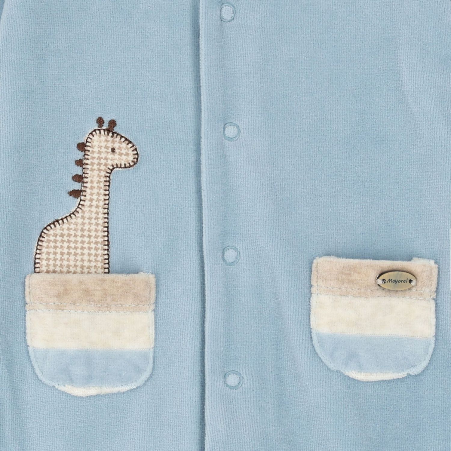  أفرول أولاد باللون الأزرق والبيج (2  قطع) , 2, hi-res