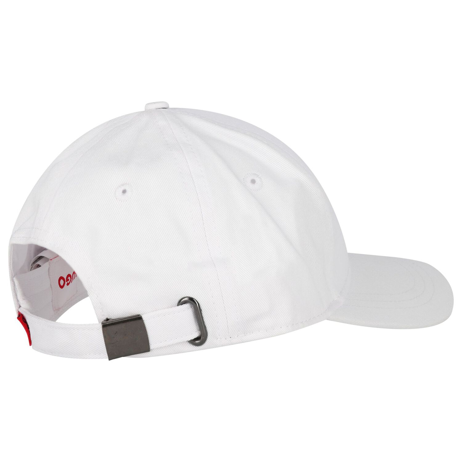 Boys White Logo Cap, 4, hi-res image number null