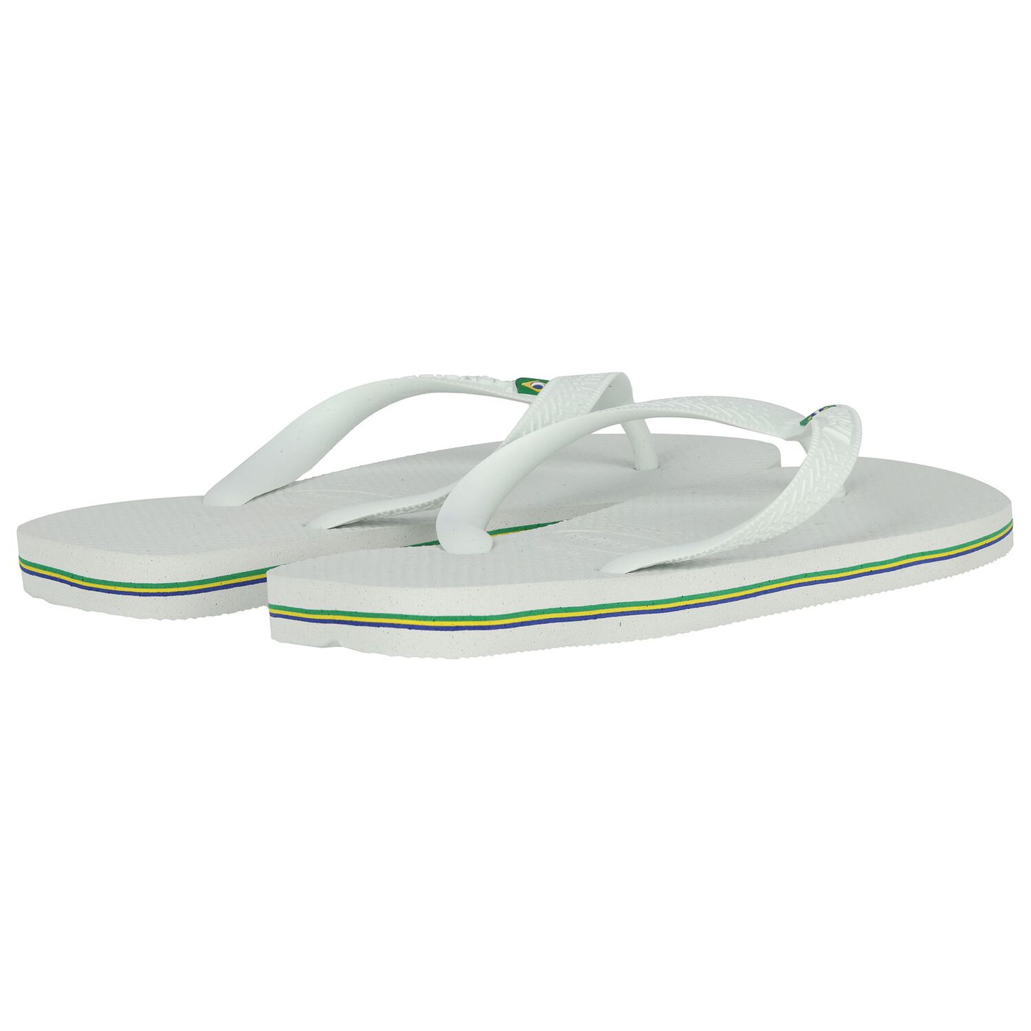 White Logo Flip Flops, 1, hi-res