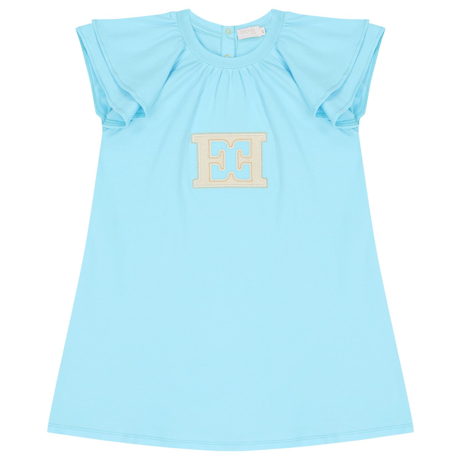 Girls Blue Logo Dress, 2, hi-res image number null