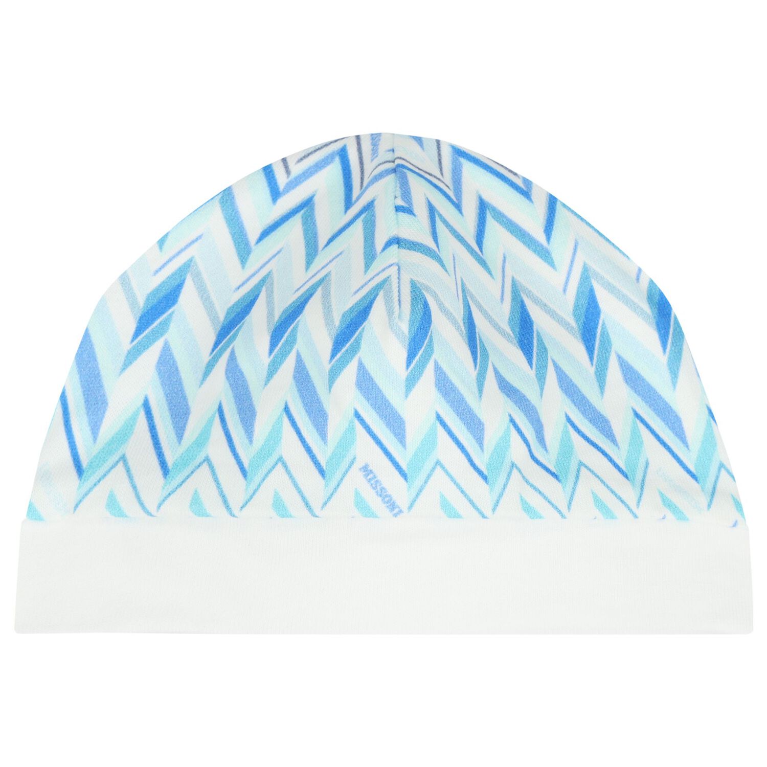 Baby Boys White & Blue Logo Zig Zag Babygrow Gift Set, 1, hi-res