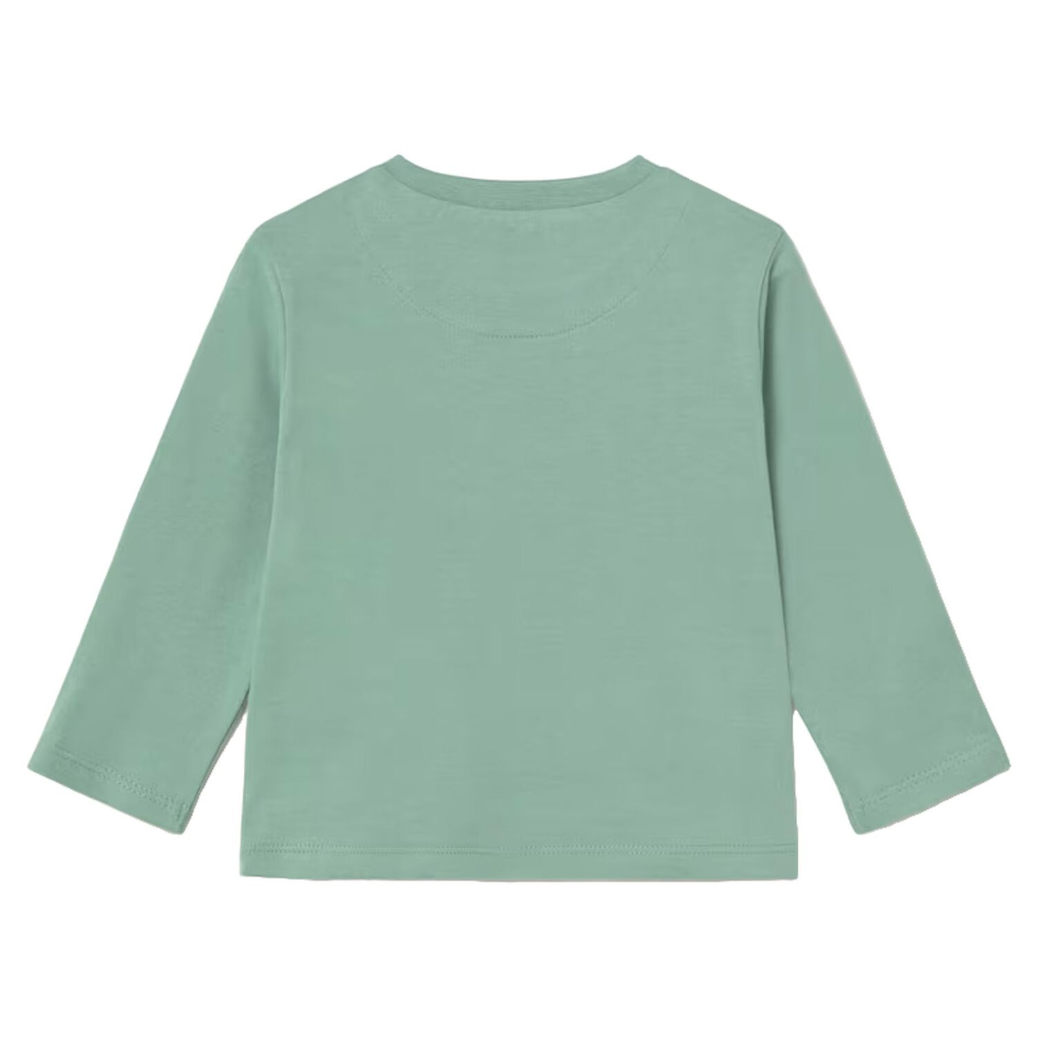 Younger Boys Green Raccoons Long Sleeve Top, 1, hi-res