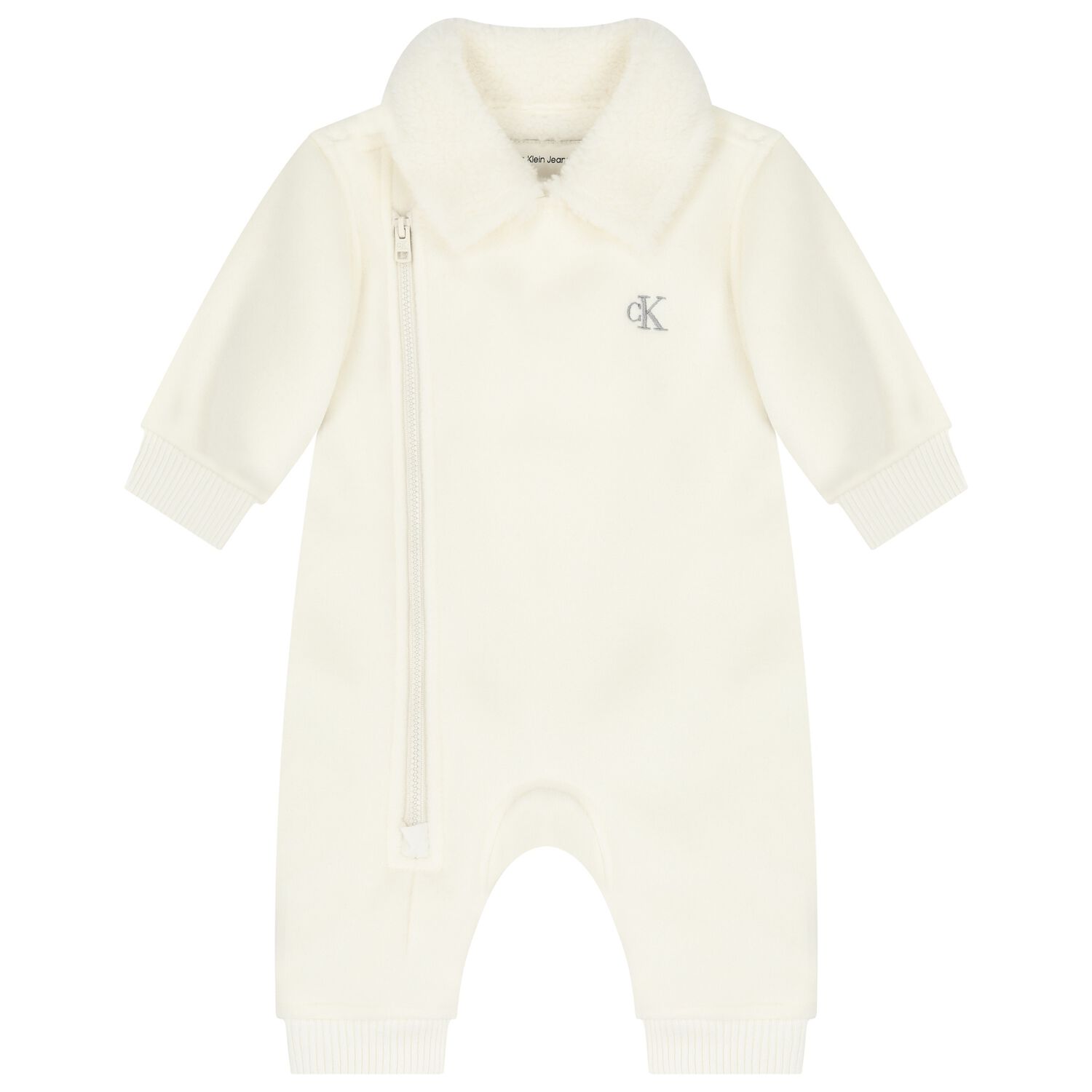 Ivory Logo Sherpa Fleece Snowsuit, 1, hi-res image number null
