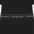 فستان بالشعار باللون الأسود , 1, hi-res