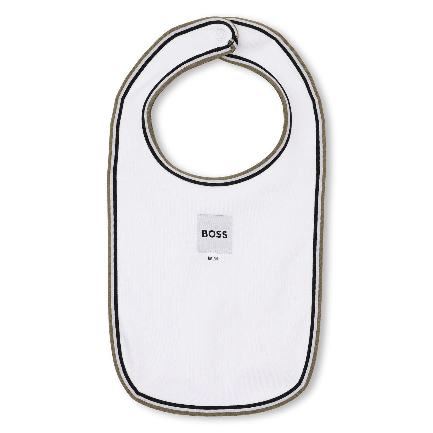 Baby Boys White Logo Babygrow Gift Set, 2, hi-res