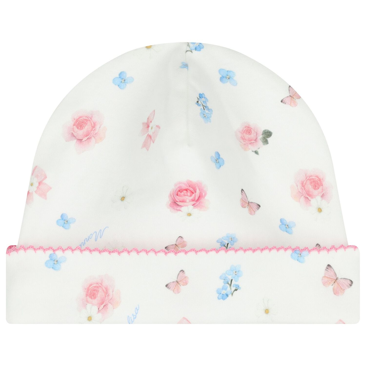 Baby Girls White & Pink Floral Babygrow Gift Set, 1, hi-res