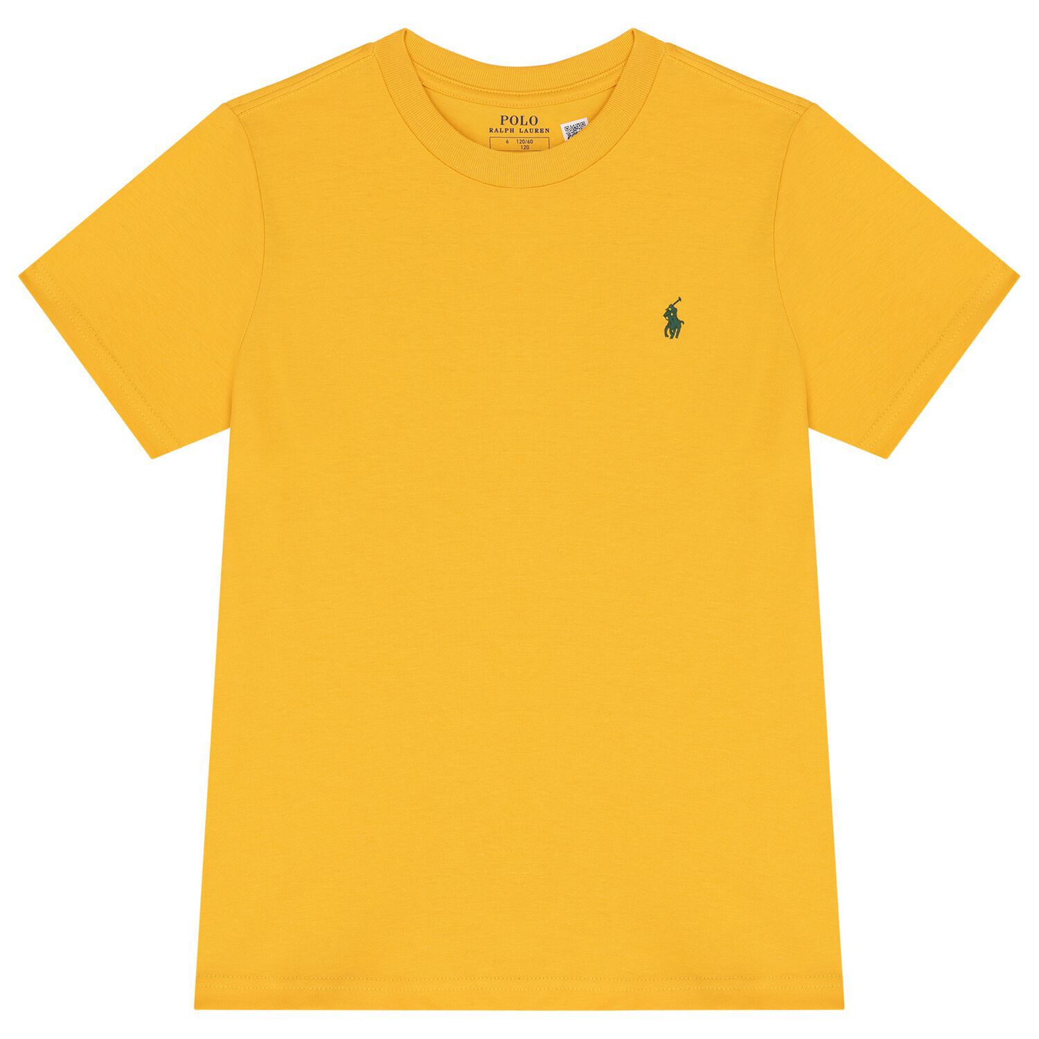 Boys Yellow Logo T-Shirt, 1, hi-res