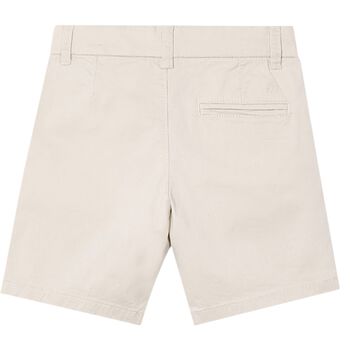 Boys Beige Chino Shorts