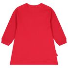 Girls Red Heart Dress Set, 1, hi-res