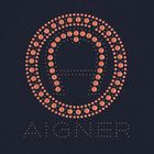 Girls Navy Blue Logo Dress, 1, hi-res