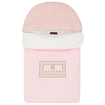 Baby Girls Pink, Ivory & Gold Nest