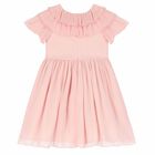 Girls Pink Chiffon Dress, 1, hi-res