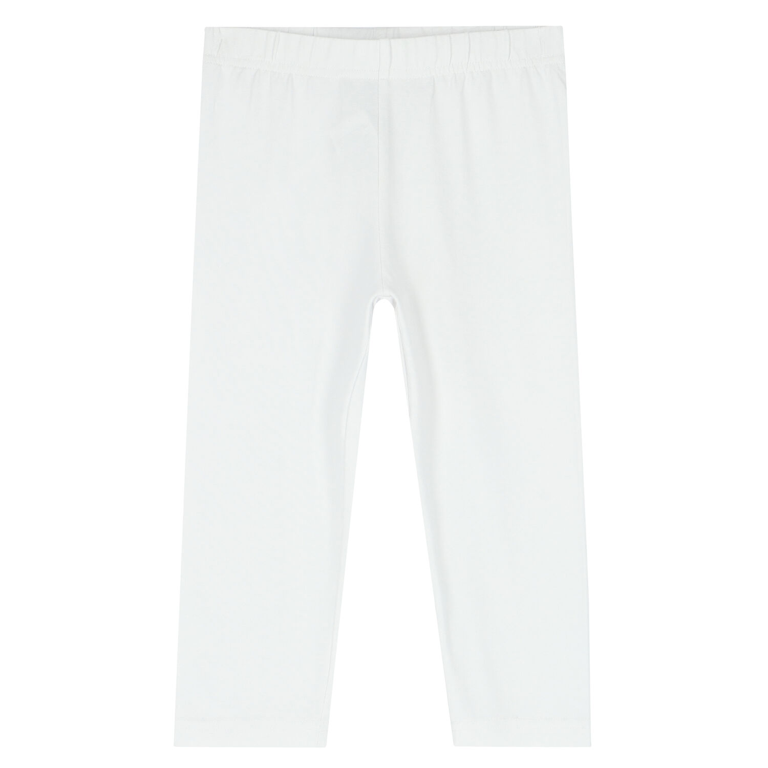 Girls White Leggings, 3, hi-res