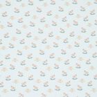 Blue Rocking Horse Baby Blanket, 1, hi-res