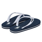 Boys Navy Logo Flip Flops, 1, hi-res