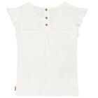 طقم شورت بنات باللون العاجى والأحمر, 1, hi-res