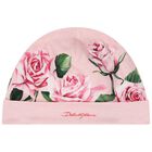 Baby Girls Pink Rose Babygrow Gift Set, 1, hi-res