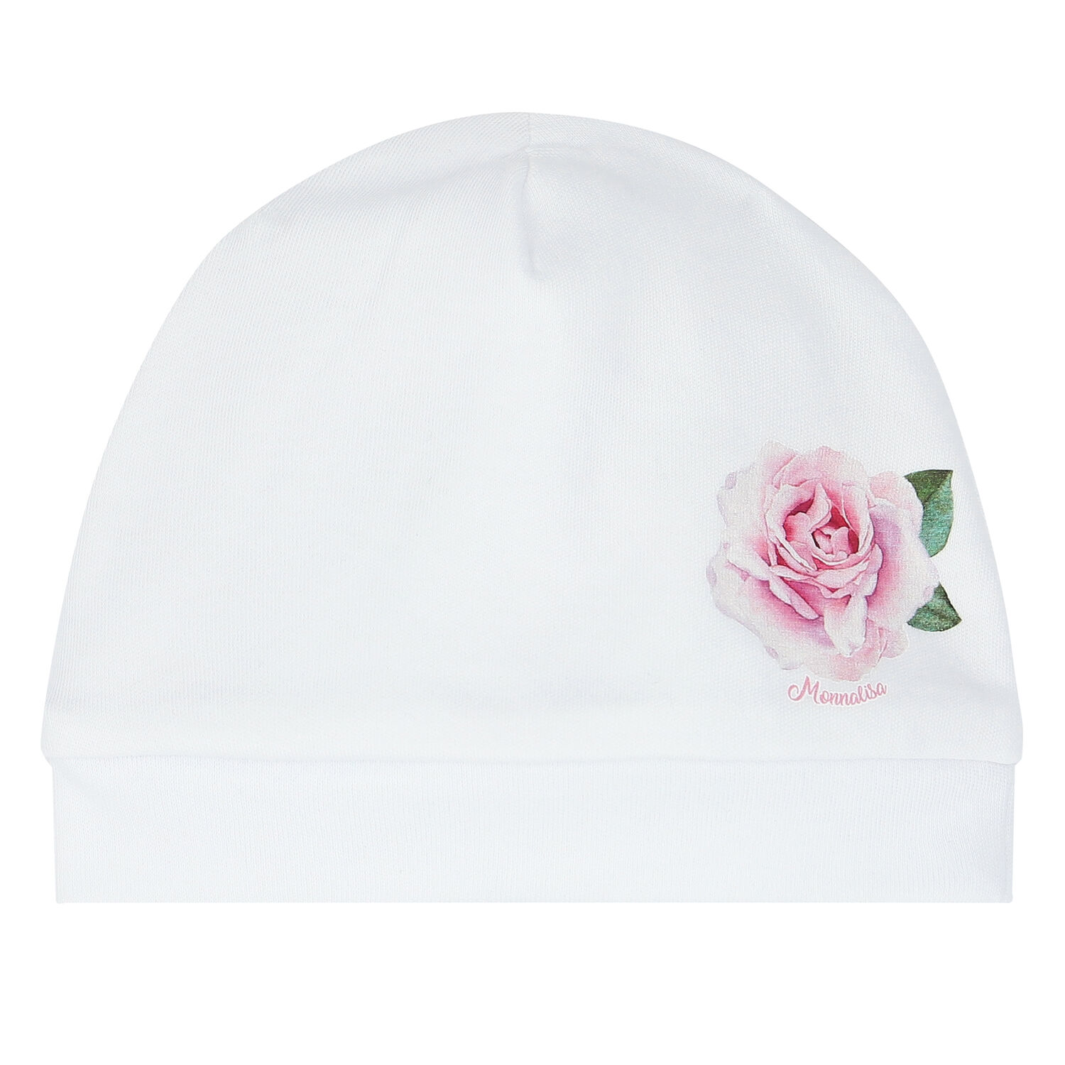 طقم أفرول بطبعة الزهور باللون الأبيض للبنات, 1, hi-res