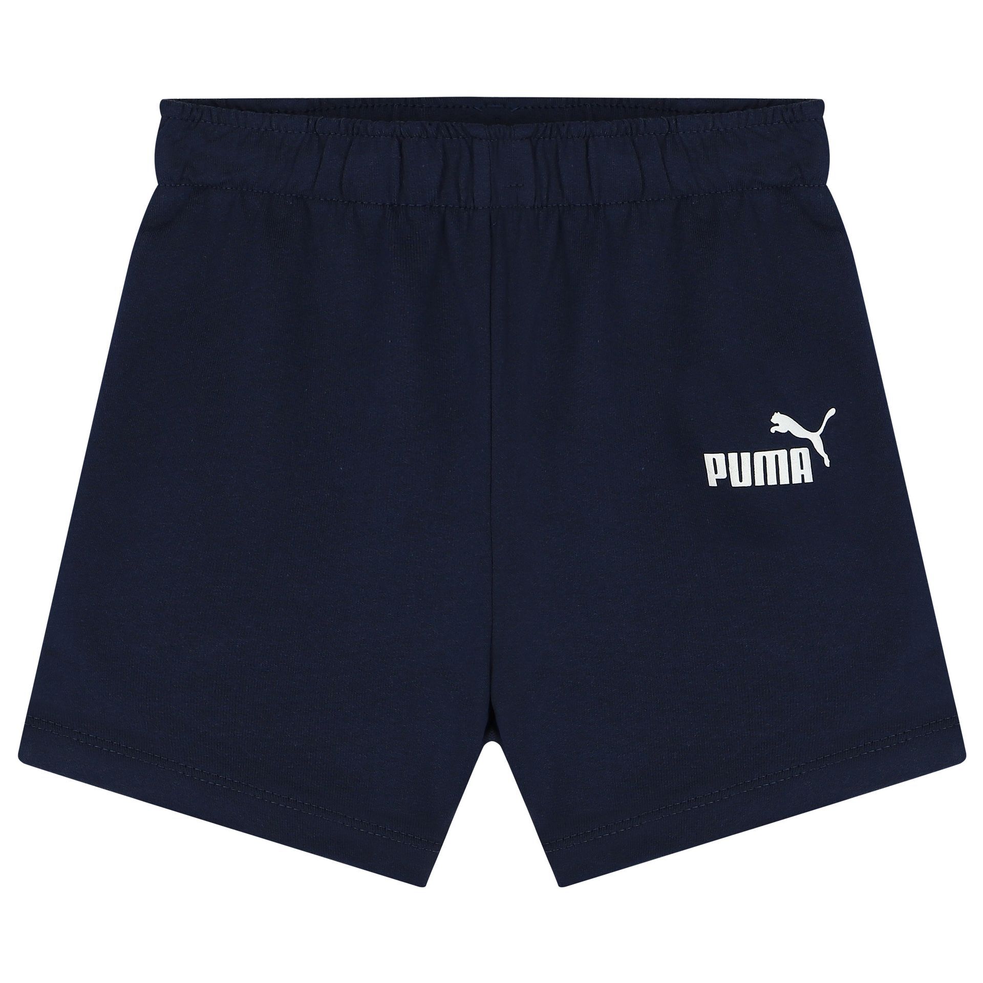 Navy blue puma shorts clearance