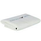 بطانية بالشعار باللون العاجي والكحلي, 3, hi-res