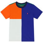 Boys Multi-Coloured Logo T-Shirt, 1, hi-res