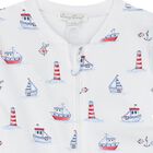 Baby Boys White Seas The Day Babygrow, 1, hi-res