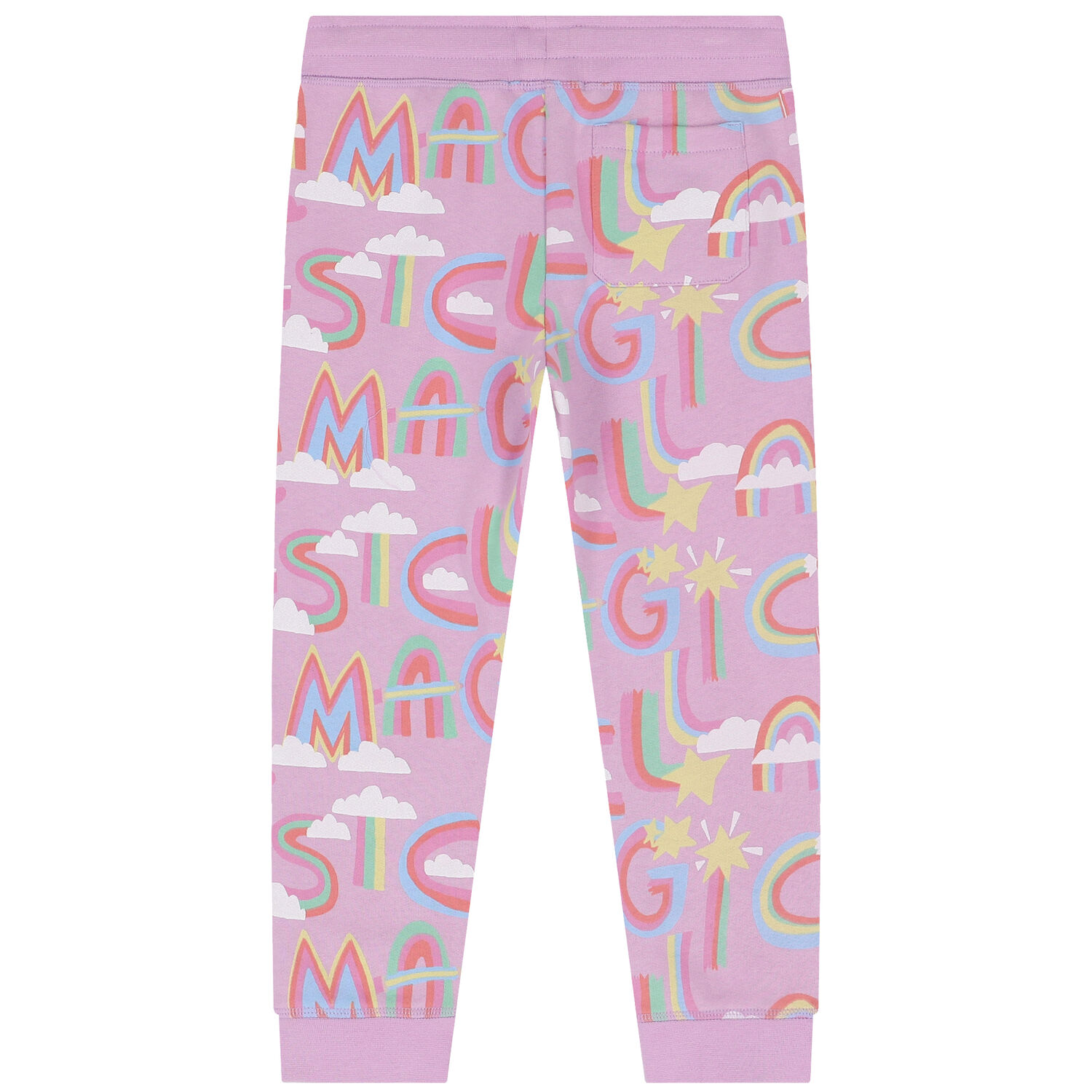 Girls Pink Logo Joggers, 1, hi-res image number null