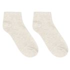 Boys Beige & White Socks (3 Pack) , 2, hi-res