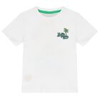 Boys White Palm Tree T-Shirt, 1, hi-res