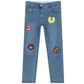 Girls Blue Denim Jeans