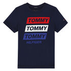 تيشيرت باللون الكحلي للأولاد, 2, hi-res