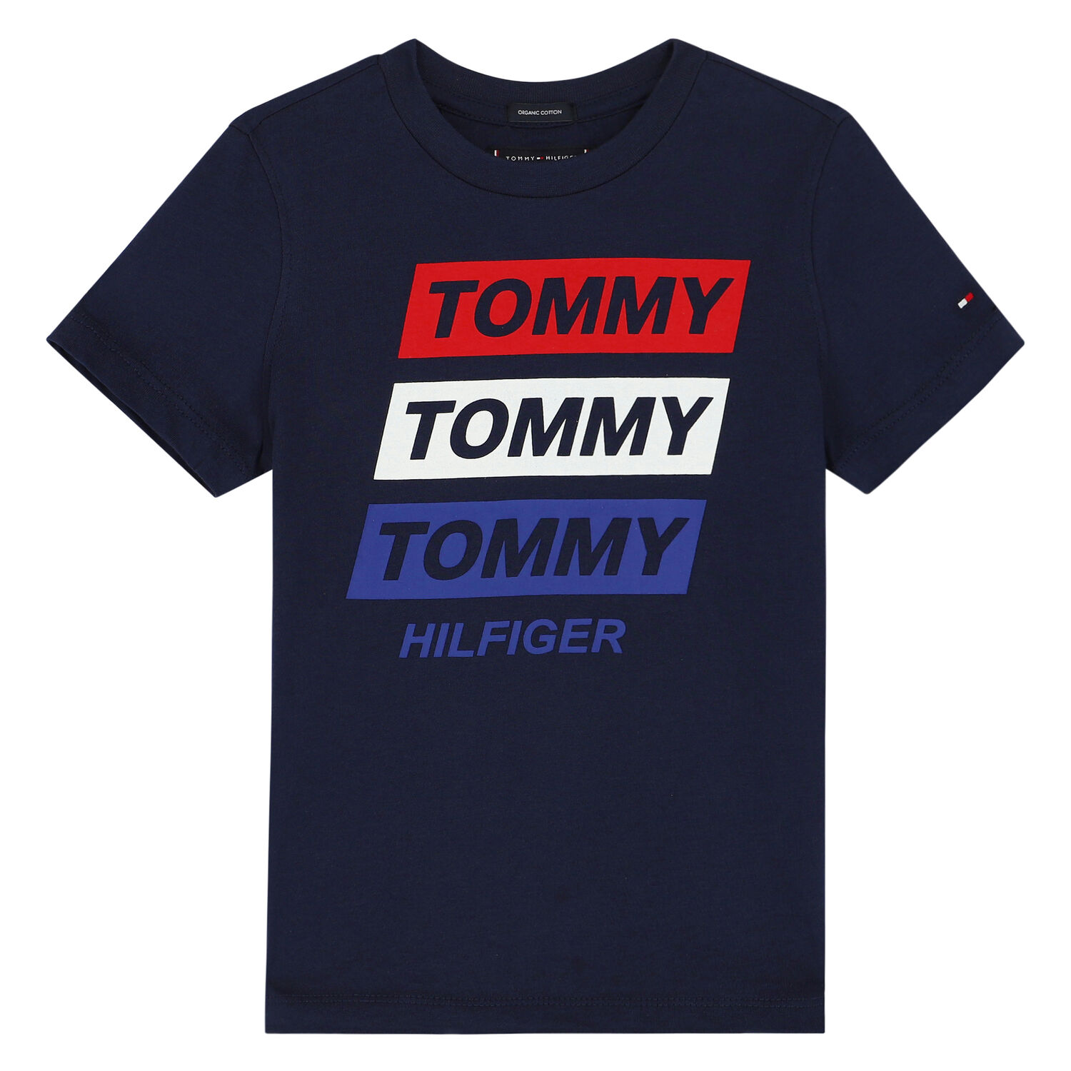 تيشيرت باللون الكحلي للأولاد, 2, hi-res