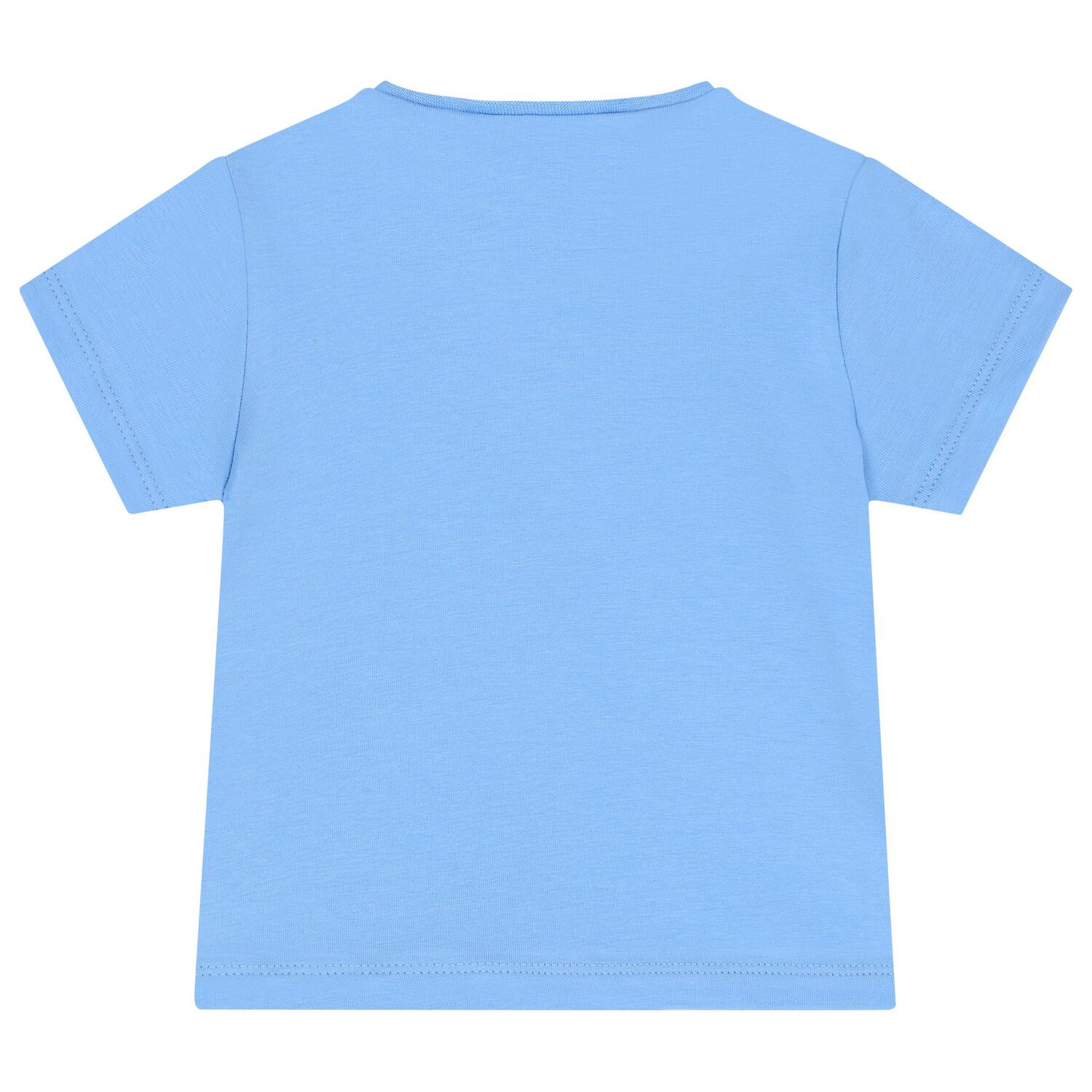 طقم أولاد شورت سباحة بطبعة باللون الأزرق والأبيض, 1, hi-res