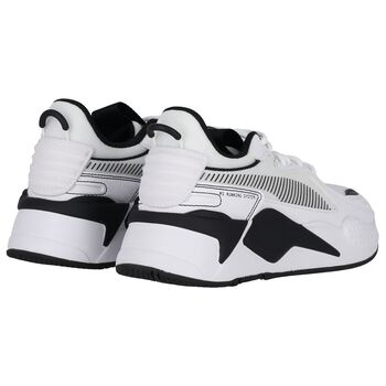 White & Black RS-X Jr Trainers