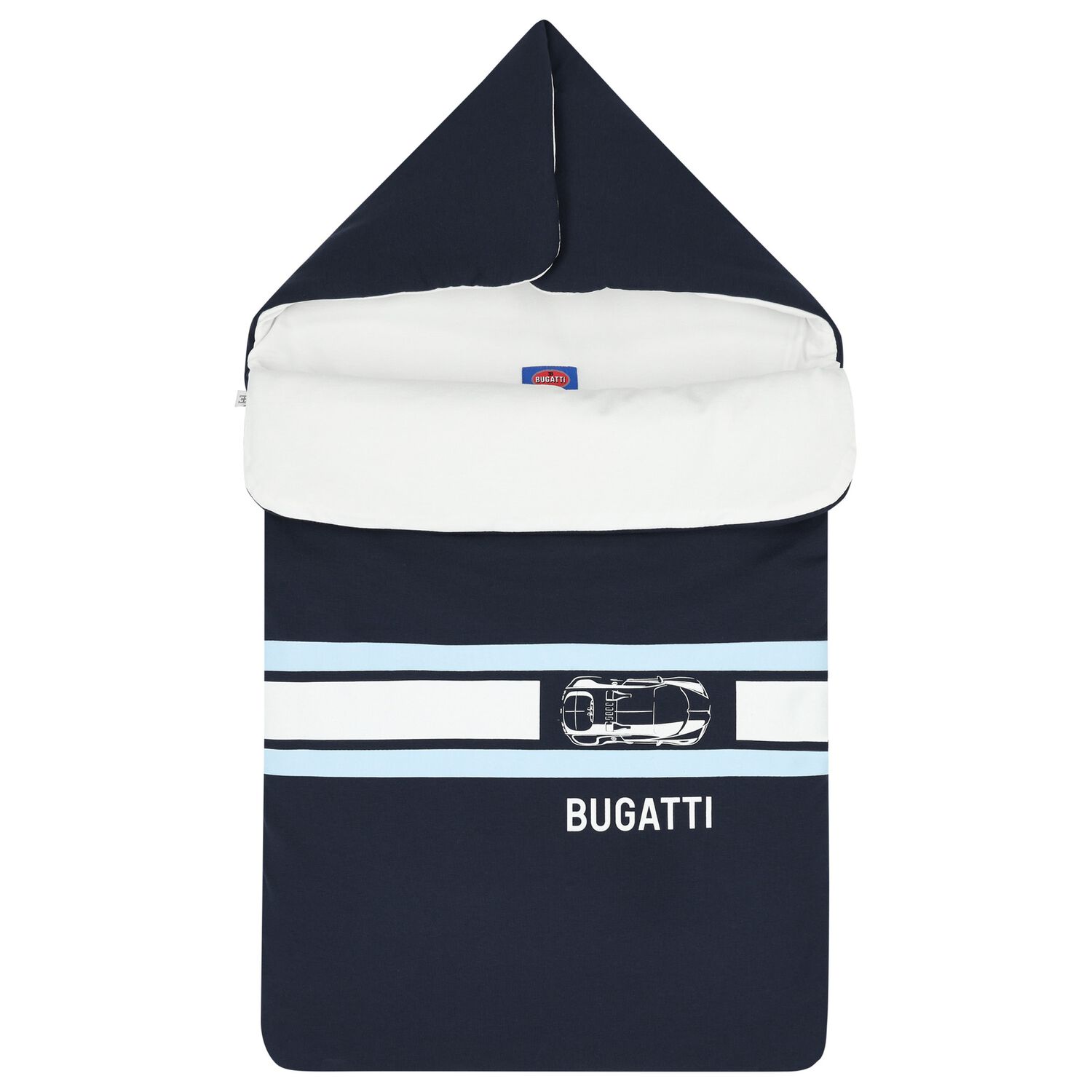 Baby Navy Blue Boys Logo Nest, 2, hi-res