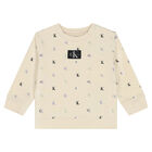 بدلة رياضية بالشعار باللون البيج, 1, hi-res