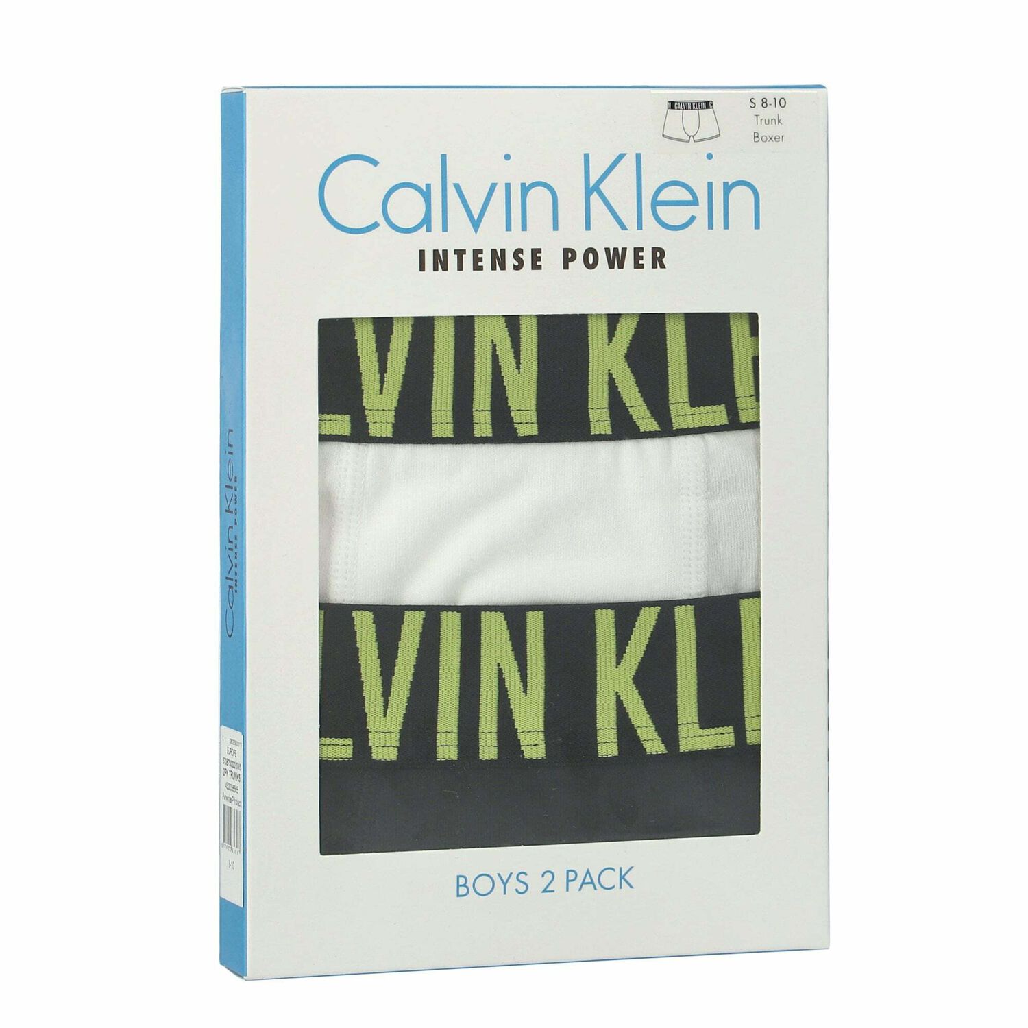 Boys Black & White Logo Boxer Shorts ( 2-Pack ), 1, hi-res image number null