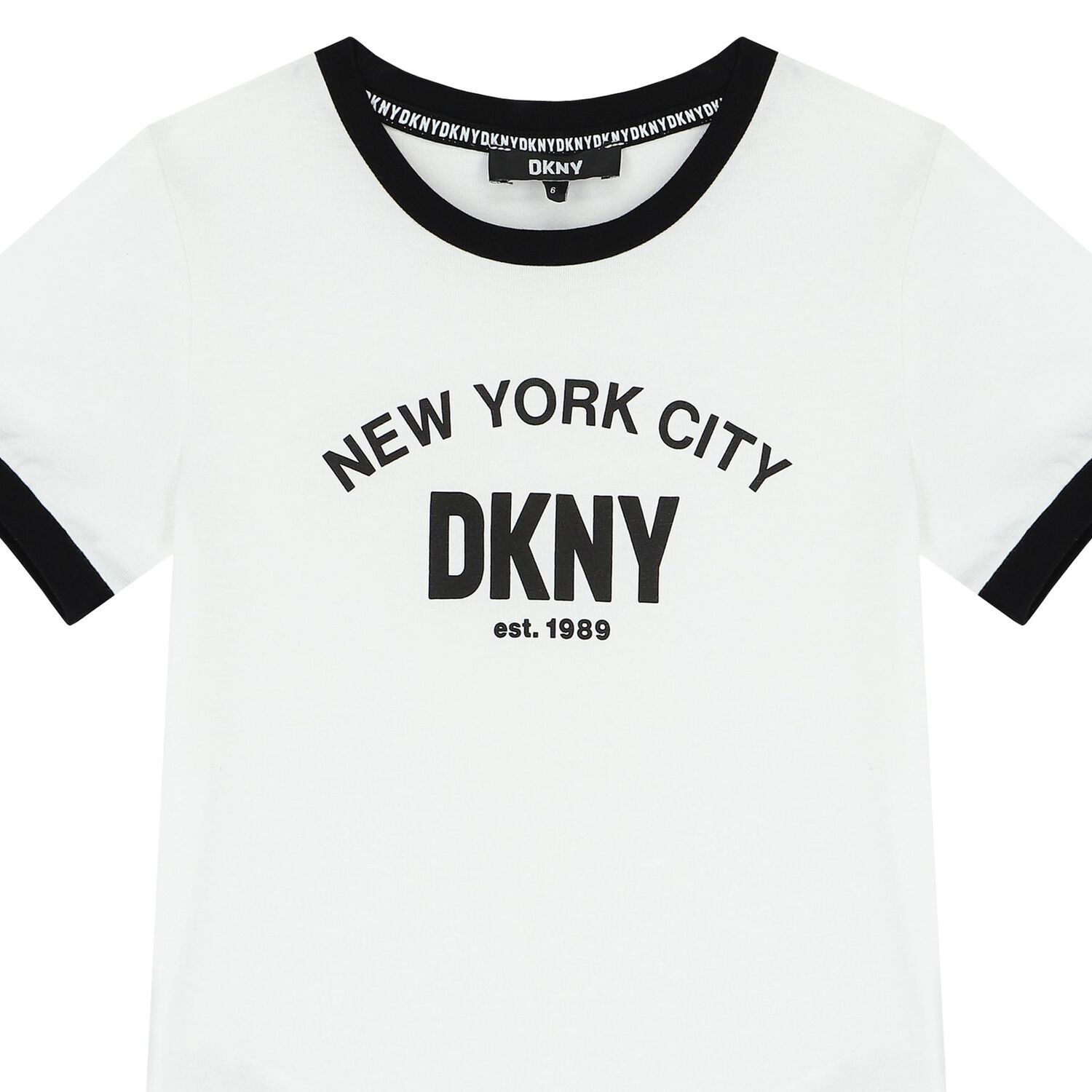 Boys White Logo T-Shirt, 1, hi-res image number null