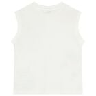 Boys White & Green Surfboard Shorts Set, 1, hi-res