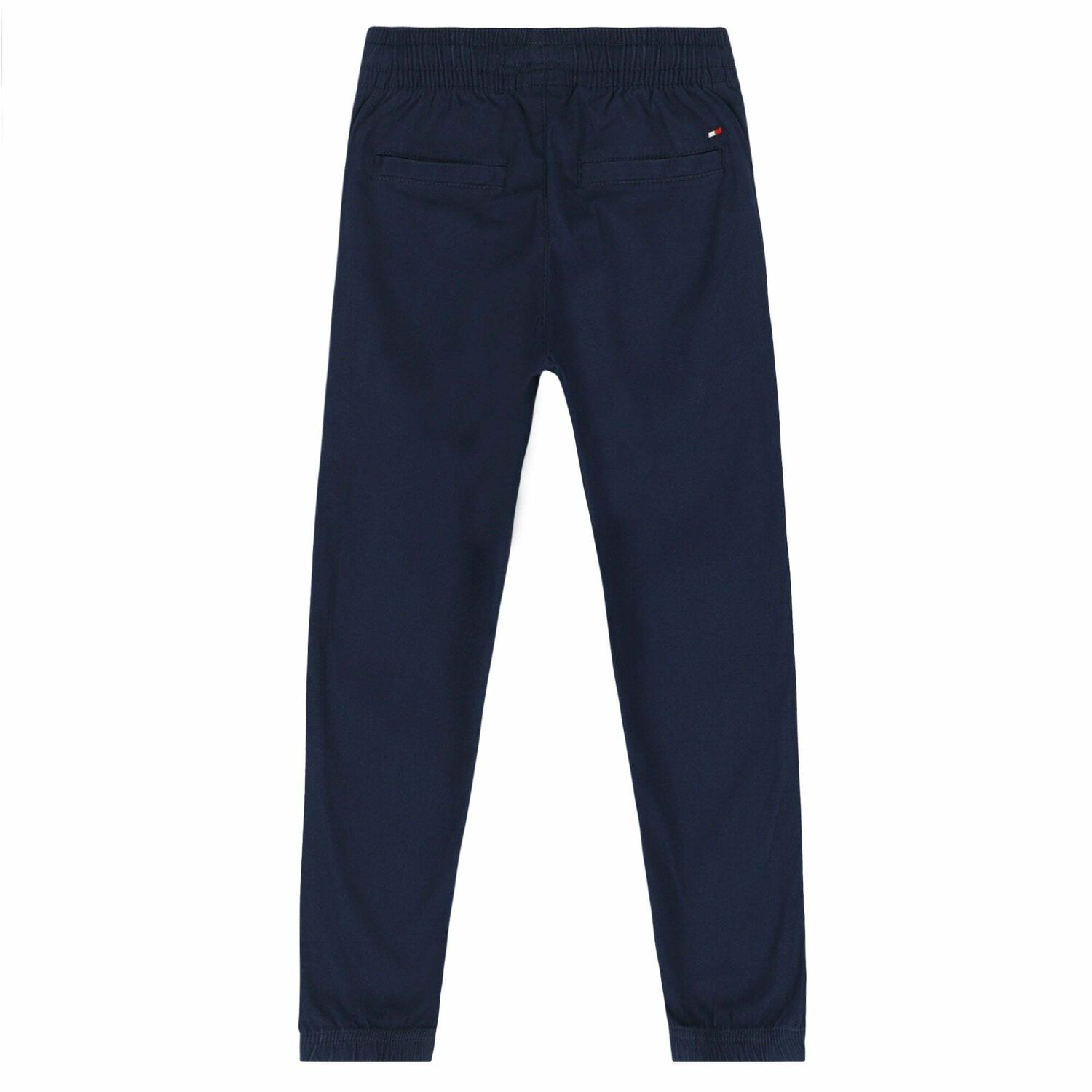 Boys Navy Cotton Trousers, 2, hi-res image number null