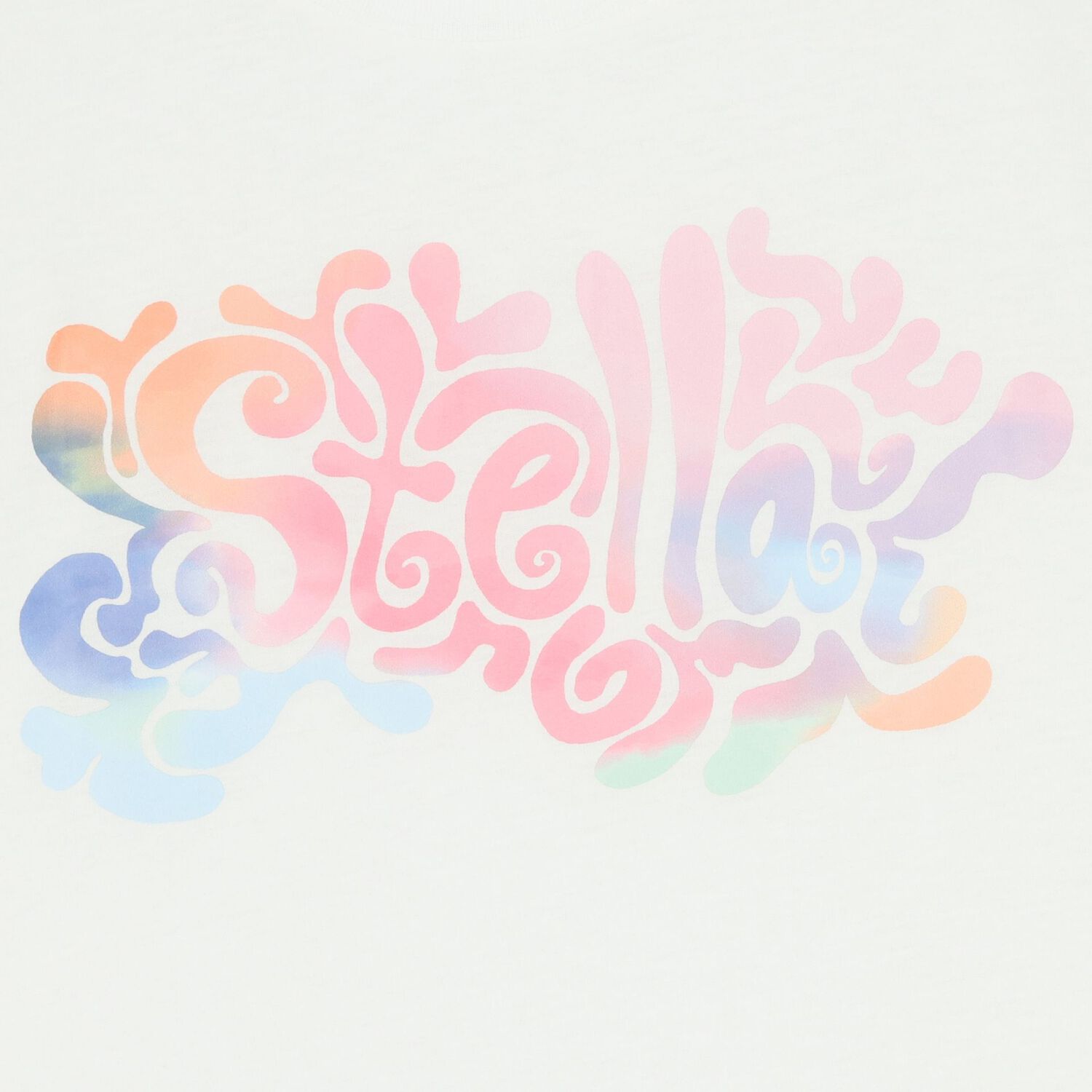 تيشيرت بالشعار باللون الابيض للبنات, 1, hi-res