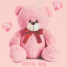 Girls Pink Teddy Bear T-Shirt, 1, hi-res