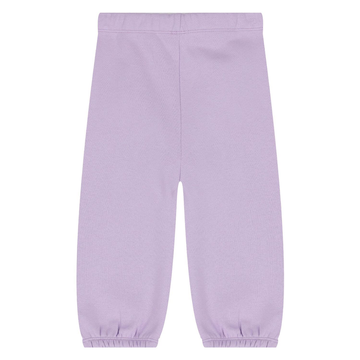 Younger Girls Purple Heart Joggers, 1, hi-res