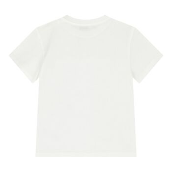 Baby Boys White Logo T-Shirt